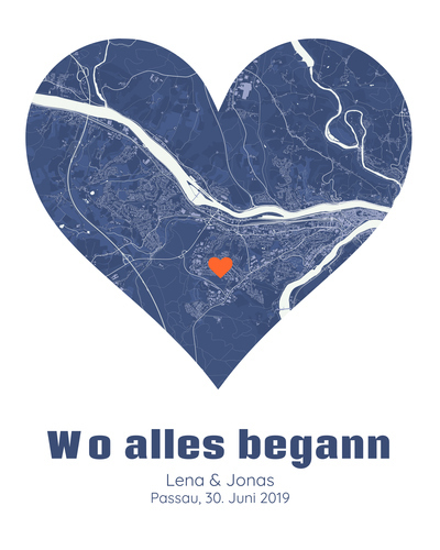 Wo alles begann, Herzform