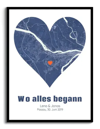 Wo alles begann, Herzform