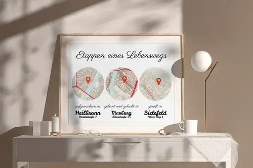 Lebensweg-Karte: Deine besondere Reise
